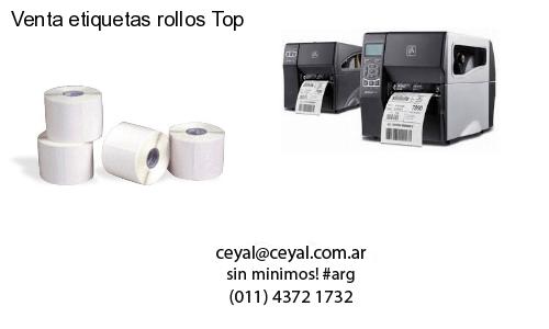 Venta etiquetas rollos Top