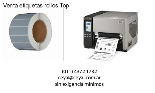 Venta etiquetas rollos Top