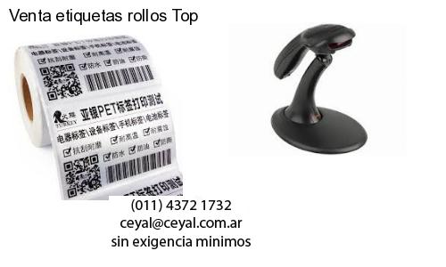 Venta etiquetas rollos Top
