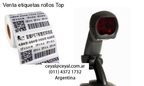 Venta etiquetas rollos Top