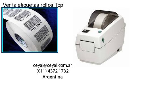 Venta etiquetas rollos Top