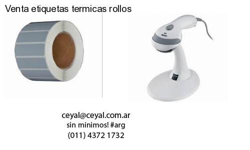 Venta etiquetas termicas rollos