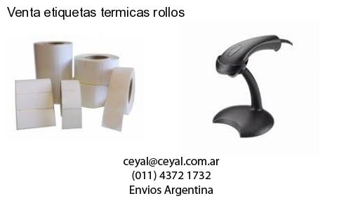 Venta etiquetas termicas rollos