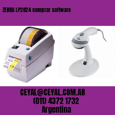 ZEBRA LP2824 comprar software