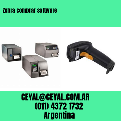 Zebra comprar software