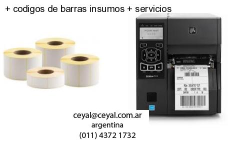   codigos de barras insumos   servicios
