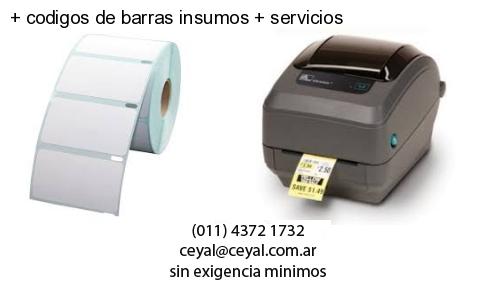   codigos de barras insumos   servicios