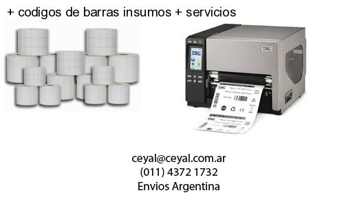   codigos de barras insumos   servicios