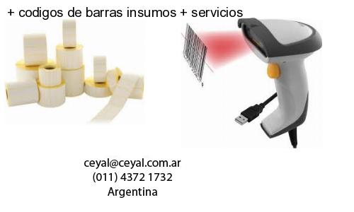   codigos de barras insumos   servicios