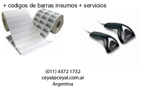   codigos de barras insumos   servicios