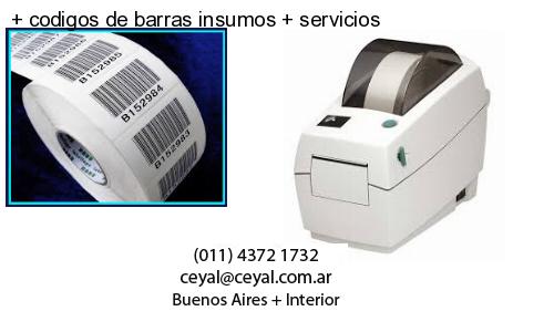   codigos de barras insumos   servicios