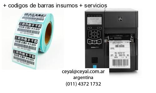   codigos de barras insumos   servicios