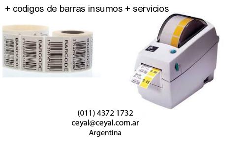   codigos de barras insumos   servicios