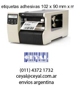 etiquetas adhesivas 102 x 90 mm x mm