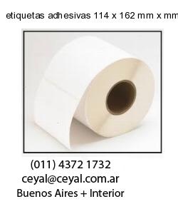 etiquetas adhesivas 114 x 162 mm x mm