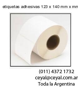 etiquetas adhesivas 123 x 140 mm x mm
