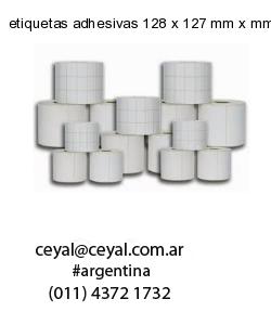 etiquetas adhesivas 128 x 127 mm x mm