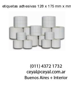 etiquetas adhesivas 128 x 175 mm x mm