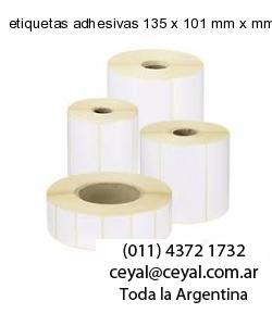 etiquetas adhesivas 135 x 101 mm x mm