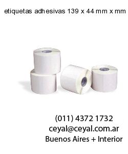 etiquetas adhesivas 139 x 44 mm x mm