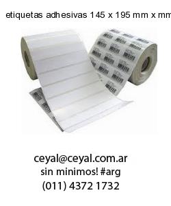 etiquetas adhesivas 145 x 195 mm x mm