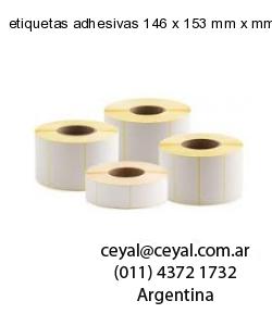 etiquetas adhesivas 146 x 153 mm x mm