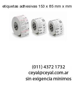 etiquetas adhesivas 153 x 85 mm x mm