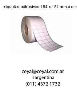 etiquetas adhesivas 154 x 181 mm x mm