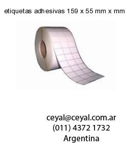 etiquetas adhesivas 159 x 55 mm x mm