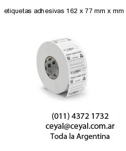 etiquetas adhesivas 162 x 77 mm x mm