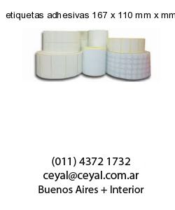 etiquetas adhesivas 167 x 110 mm x mm