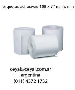 etiquetas adhesivas 169 x 77 mm x mm