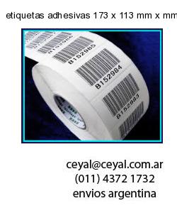 etiquetas adhesivas 173 x 113 mm x mm