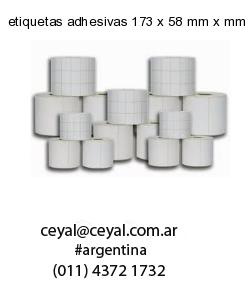 etiquetas adhesivas 173 x 58 mm x mm