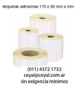 etiquetas adhesivas 175 x 50 mm x mm