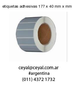 etiquetas adhesivas 177 x 40 mm x mm