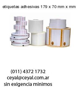 etiquetas adhesivas 179 x 70 mm x mm