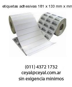 etiquetas adhesivas 181 x 133 mm x mm