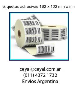 etiquetas adhesivas 182 x 132 mm x mm