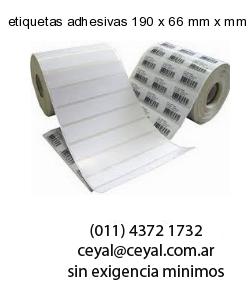 etiquetas adhesivas 190 x 66 mm x mm