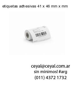 etiquetas adhesivas 41 x 46 mm x mm