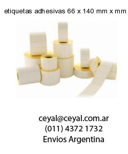 etiquetas adhesivas 66 x 140 mm x mm
