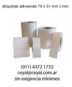etiquetas adhesivas 76 x 51 mm x mm