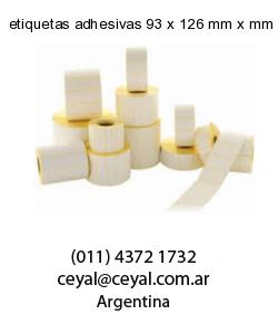 etiquetas adhesivas 93 x 126 mm x mm