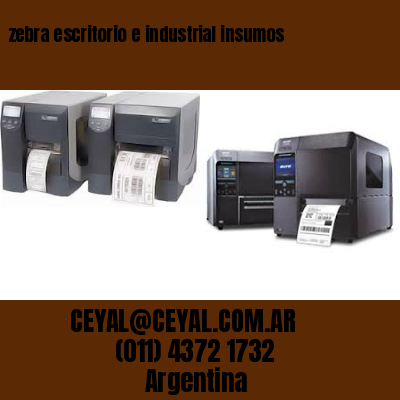 zebra escritorio e industrial insumos