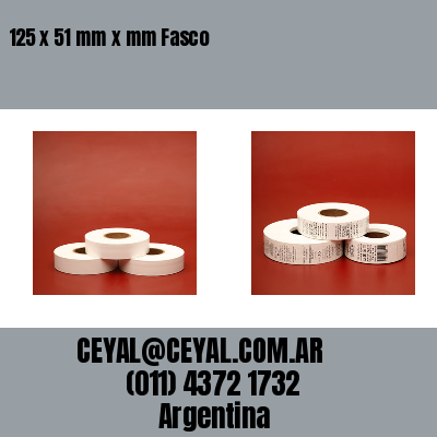 125 x 51 mm x mm Fasco