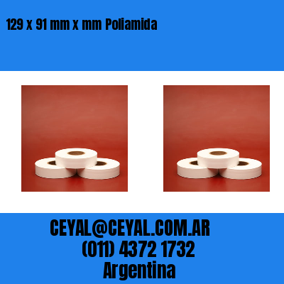 129 x 91 mm x mm Poliamida