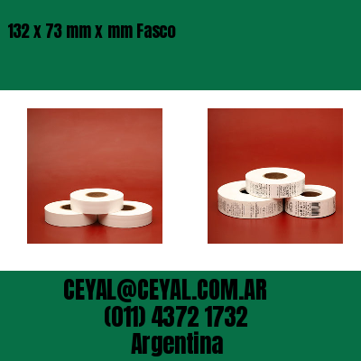 132 x 73 mm x mm Fasco