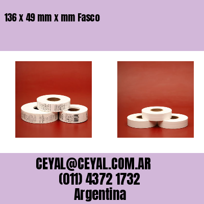 136 x 49 mm x mm Fasco