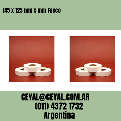 145 x 125 mm x mm Fasco